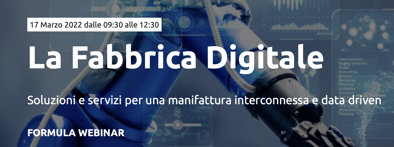 La Fabbrica Digitale - Soluzioni e servizi per una manifattura interconnessa e data driven